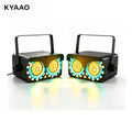 100W Golden COB Audience Light – DMX512 RGB DJ Stage Light, High Power LED Par Can for Wedding, Party, Club, Event | OWL-eye