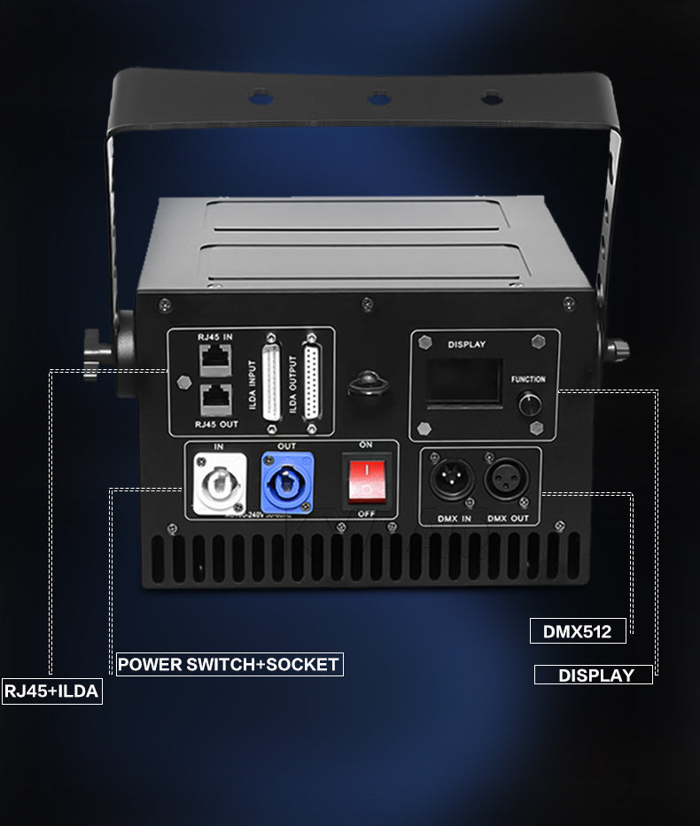Full Color 3W Bluetooth APP Animation Laser Stage Effects Wedding Christmas Performance Lights DMX Portable  3w laser dj 3w laser machine 5w laser circle light 5w laser light disco laser light show disco laser lights for parties outdoor