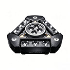 New Spider Light – 13x10W 4in1 Beam LED + RGB Lasers + 24-LED Strip – DMX512 28CH Sound Active Stage Light
