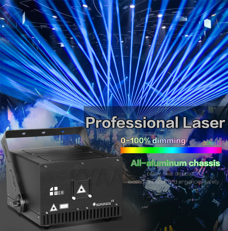 Full Color 3W Bluetooth APP Animation Laser Stage Effects Wedding Christmas Performance Lights DMX Portable  3w laser dj 3w laser machine 5w laser circle light 5w laser light disco laser light show disco laser lights for parties outdoor