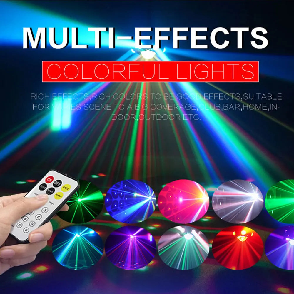2026 New Professional Stage Light RGB Laser Moving Head DMX512 DJ Disco Club Party Effect Lighting Equipment