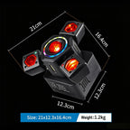 DMX512 RGBW 4in1 Strobe DJ Light LED RG Laser Strobe Sound Active Master Slave Auto for Party KTV Bar Stage Wedding Disco