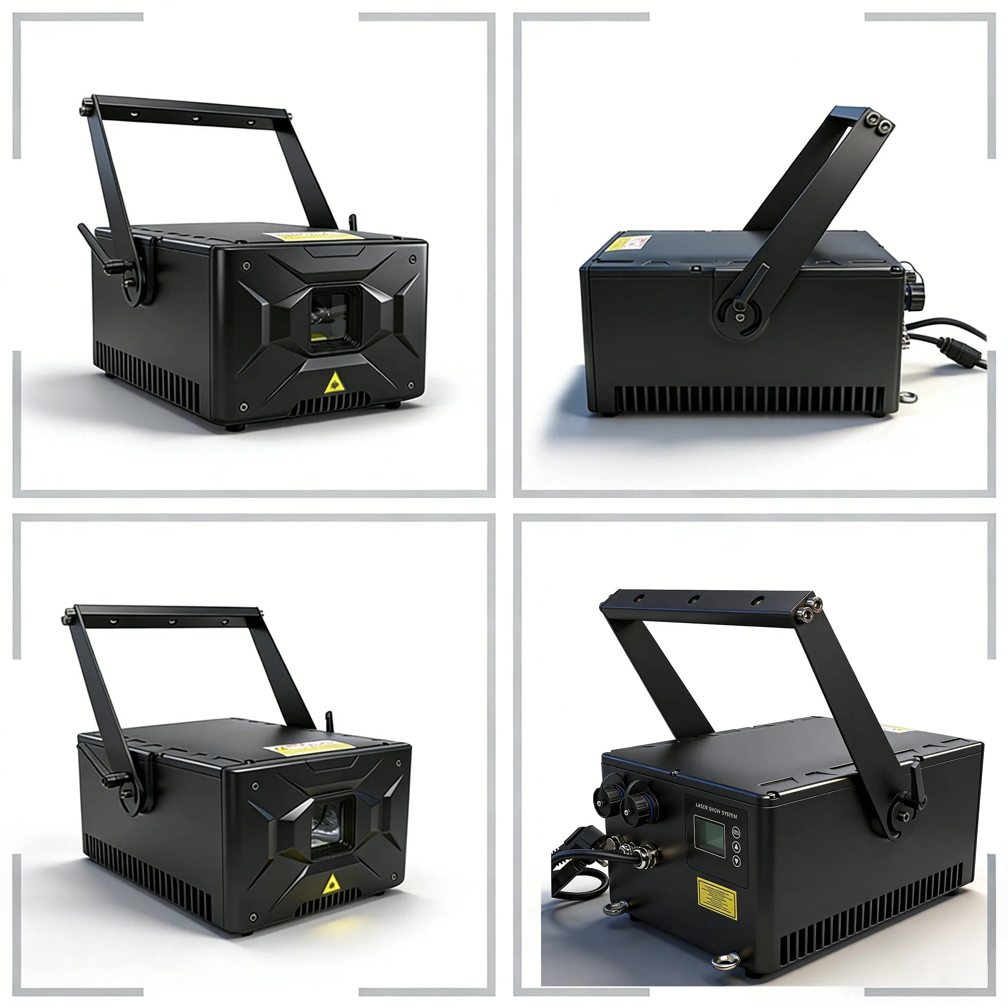 15W Professional Stage Laser Show with ILDA DMX Equipment for Events Clubs Bars Weddings Dance Activities Mall Lighting