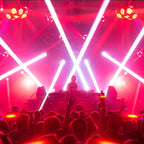 2025 New Arrival 3-heads Rotation Disco Lights Dmx Good Effects Dj Stage Professional Lighting Sound Control Dynamic Dance Device Strong Beam Lights for Event Party