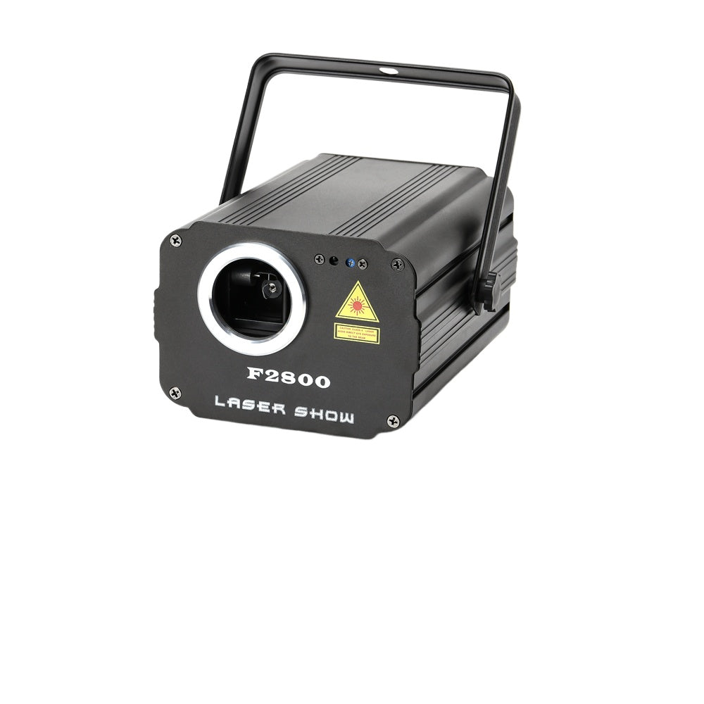F2800 1.4W RGB Animation Laser Light with DMX512 | Professional Stage Laser Projector for DJ Club Bar Party